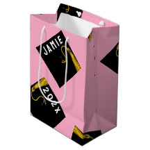 Studenten 2025 Rosa Medium Gift Bag