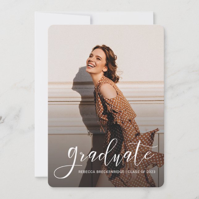 Studenten 2025 Script 5 Photos Grad Meddelande (Framsida)