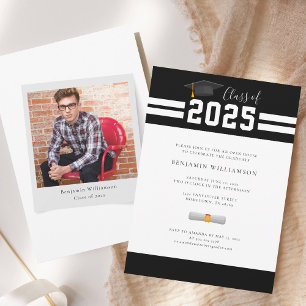 Studenten 2025-skriptfotografi inbjudningar