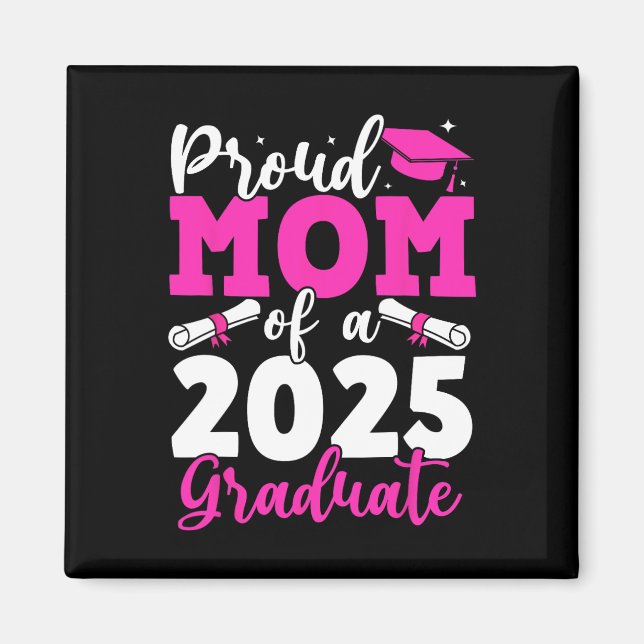 Studenten 2025, stolt Mamma av 2025 Student Magnet (Framsidan)