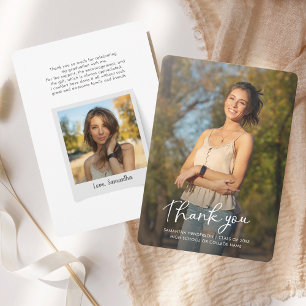 Studenten 2025 Student Photo Grad Tack Kort