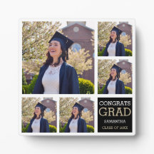 Studenten 20XX Gratulerar Grad 5 Fotokollage