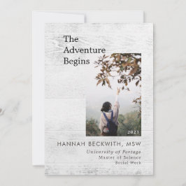 Studenten 3 Photo Äventyr Begins Rustic Meddelande