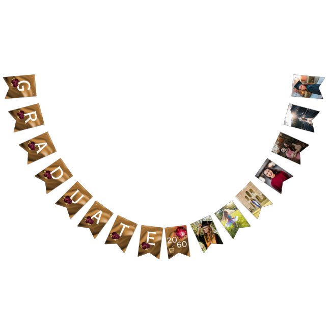 Studenten 7 Photo Collage 2025 Disco Party Vimplar (Alla)