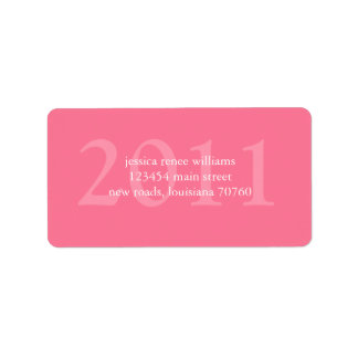 Studenten Adressetikett