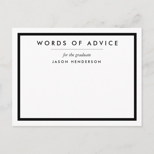 Studenten Advice-kort Rådkort (Framsida)