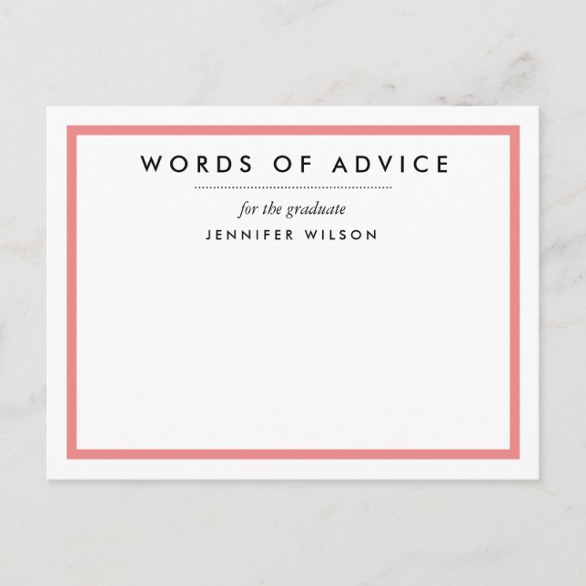 Studenten Advice-kort Rådkort (Framsida)