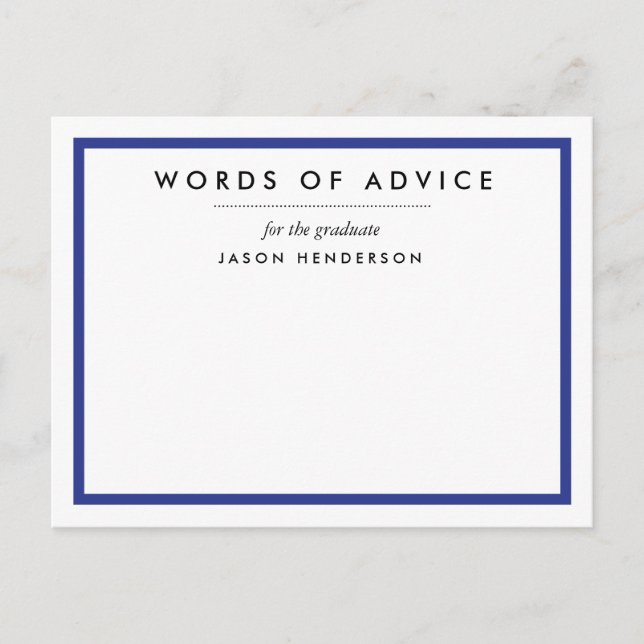 Studenten Advice-kort Rådkort (Framsida)