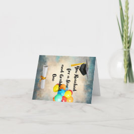 Studenten anpassningsbar-kort tack kort