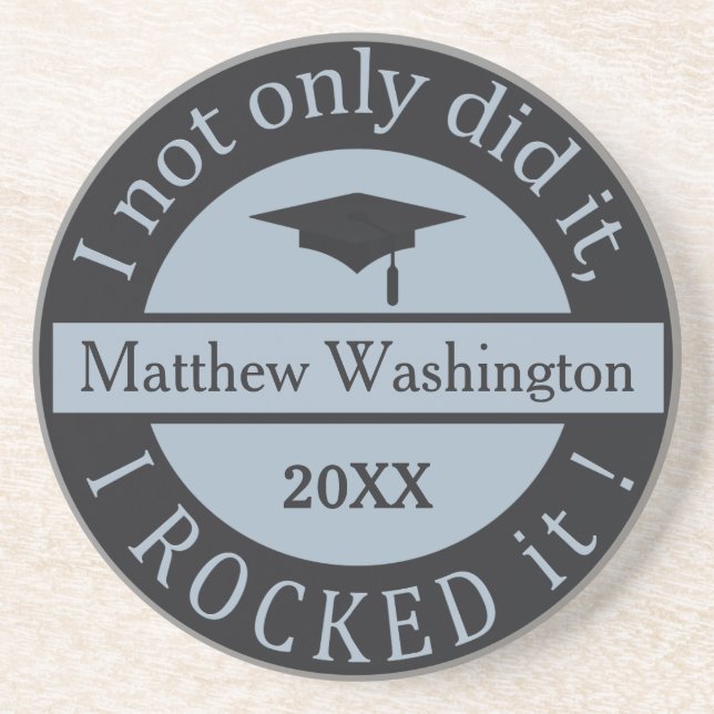 Studenten-användarnamn och årssandsten underlägg sandsten (Framsidan)