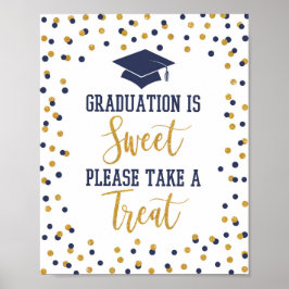 Studenten är sött, ta ett Treat flotttecken Poster