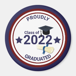 Studenten-års elegant 2022 magnet