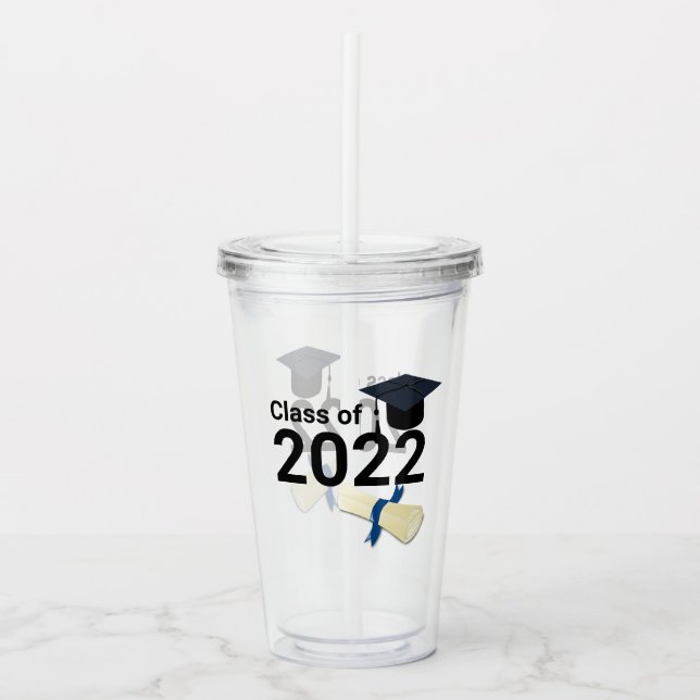 Studenten-års elegant 2022 take away mugg (Framsida)