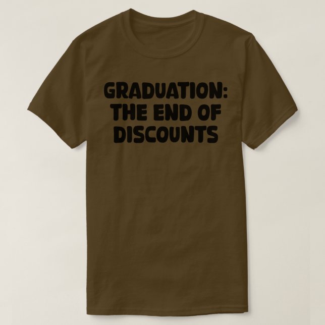Studenten avslutade rabatterna 1 t shirt (Design framsida)