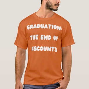 Studenten avslutade rabatterna 2 t shirt