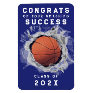 Studenten Basketball Senior Night Blue Magnet