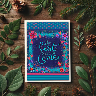 Studenten Bästa är ännu för Kom Modern Colorful Kort