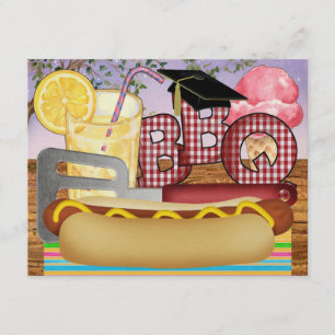 Studenten BBQ - Cookout Party - SRF Inbjudningar