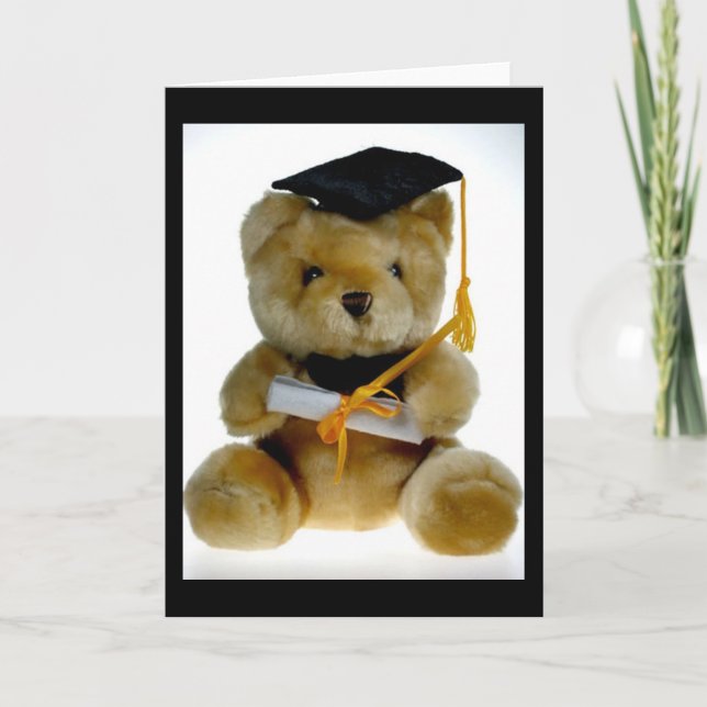 Studenten Bear Kort (Framsida)