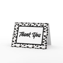 Studenten Black and White Party Tack