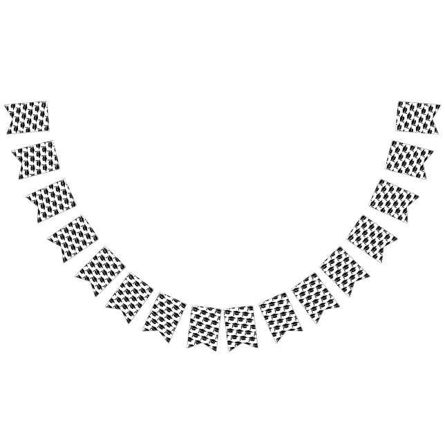 Studenten Black Tassel Cap Vimplar (Alla)