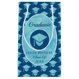 Studenten Blue Opal Trendig Mönster Student