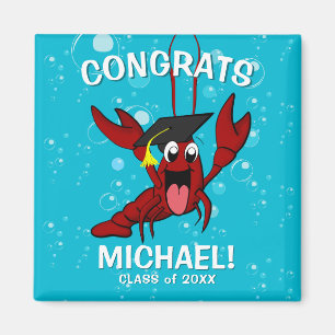 Studenten Boil Lobster Party Favoriter Magnet