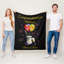 Studenten Bubly Firande Fleecefilt