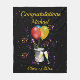 Studenten Bubly Firande Fleecefilt