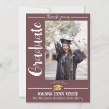 Studenten Cap-guld tack, Elegant T