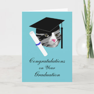 Studenten Cat Kort
