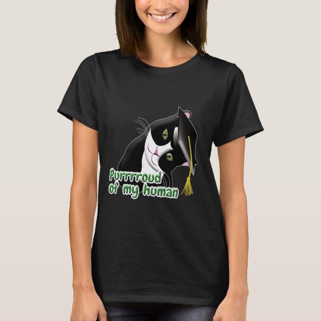 Studenten Cat T Shirt (Framsida)