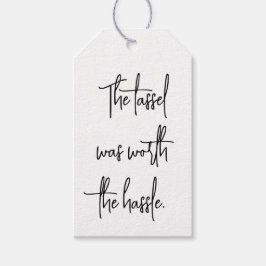 Studenten Centerpart Grad Party 2025 Dekoration Presentetikett