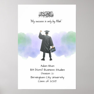 Studenten-certifikat Poster