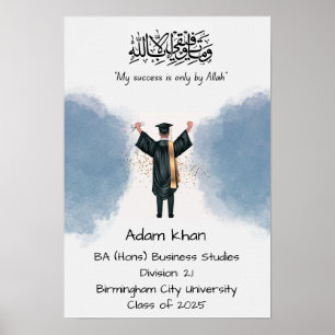 Studenten-certifikat Poster