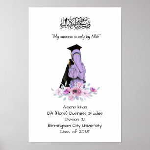 Studenten-certifikat Poster