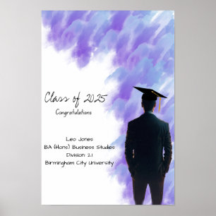 Studenten-certifikat Poster