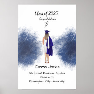 Studenten-certifikat Poster