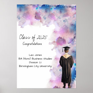 Studenten-certifikat Poster