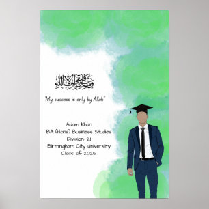 Studenten-certifikat Poster
