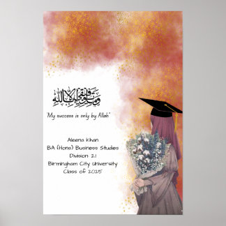 Studenten-certifikat Poster