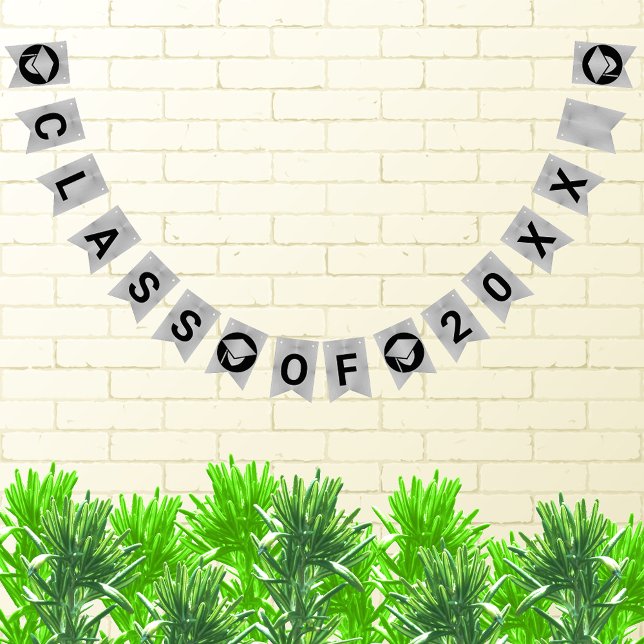 Studenten Chic Silver Skapar din klass av Vimplar (Skapare uppladdad)