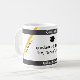 Studenten, citat 7 kaffe mugg