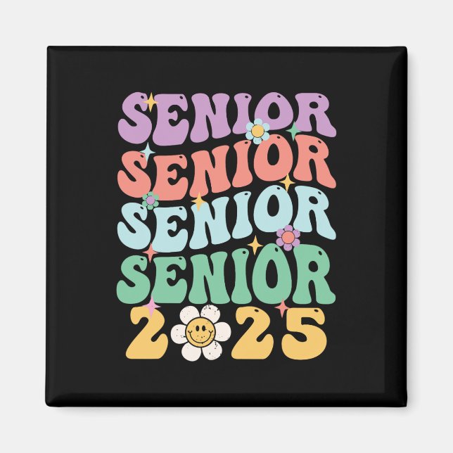 Studenten Cl av 2025 Senior 2025 Magnet (Framsidan)
