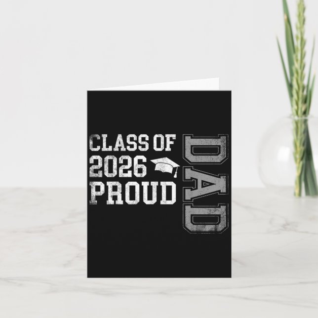 Studenten Cl av 2026 års berömda FA-chef Pappa Stu Kort (Framsida)