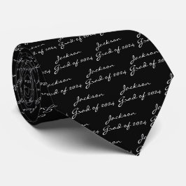 Studenten Classic Black and White Personlig Slips