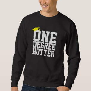 Studenten College Universiteten One Degree Hotter Lång Ärmad Tröja