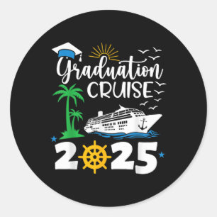Studenten Cruise 2025 Student Hawaii Beach Summe Runt Klistermärke