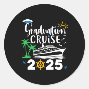 Studenten Cruise 2025 Studenten Resa Cruisin Cl Runt Klistermärke