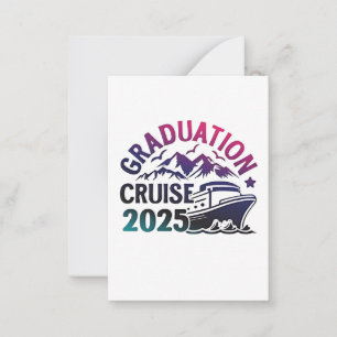 Studenten Cruise 2025 Summer Resa Matching Anteckningskort